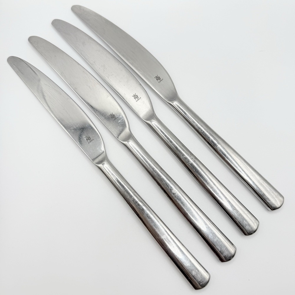 WMF Cromargan "Manaos Bistro" Stainless Steel Dinner Knife Set Of 4 - Korea 9"